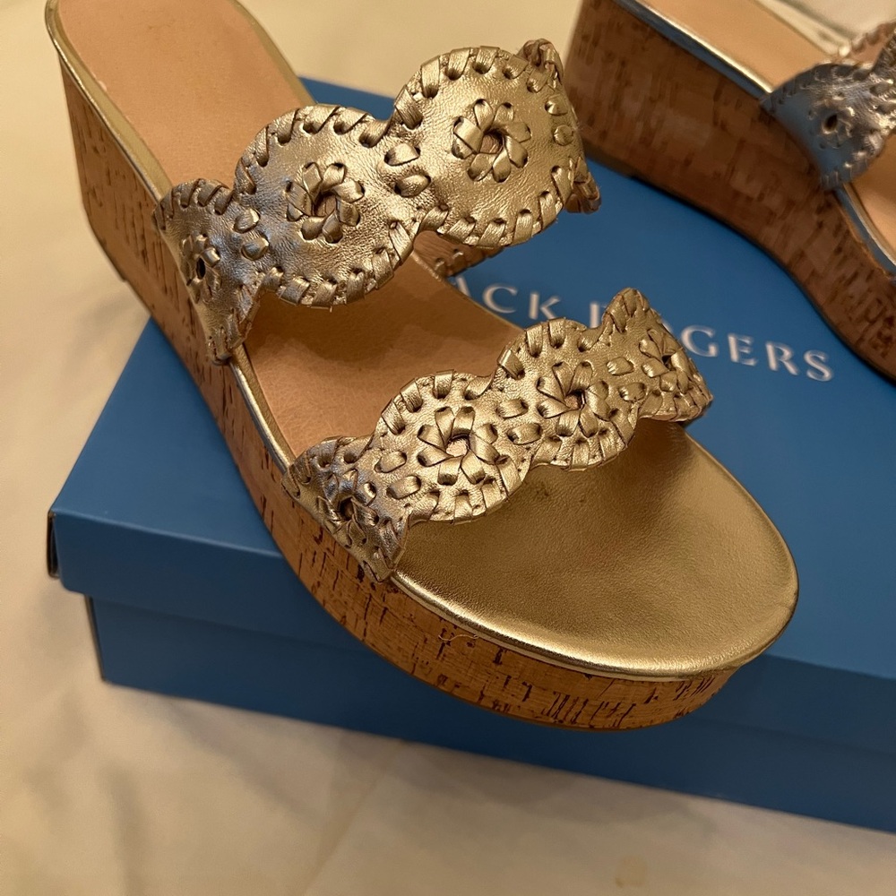 Jack Rogers Laurin Wedge Sandal - Picture 2 of 7